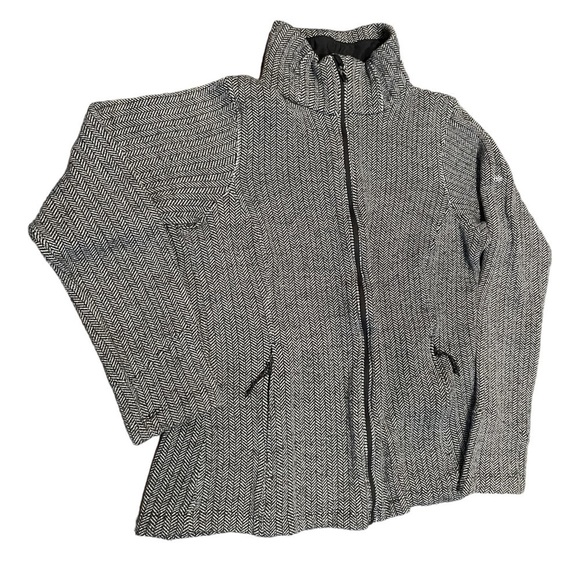 Columbia Small Women’s Light Jacket Fall Fashion Casual Warm Sweater Coat Zip Up - Picture 4 of 4